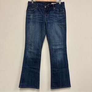 Y2K C7P by Chip and Pepper Dark Blue Low Rise Laguna Beach Flare Jeans